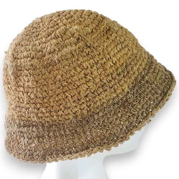 Himalayan Accessories - Rare Vintage 1996 Tibet Himalayan Hemp Bucket Hat - Free Tibet Concert Era